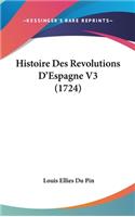 Histoire Des Revolutions D'Espagne V3 (1724)