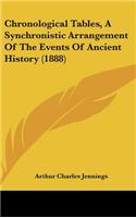 Chronological Tables, A Synchronistic Arrangement Of The Events Of Ancient History (1888)