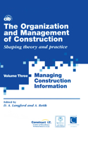 The Organization and Management of Construction