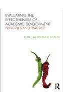 Evaluating the Effectiveness of Academic Development
