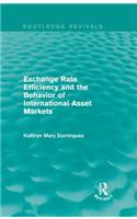 Exchange Rate Efficiency and the Behaviour of International Asset Markets (Routledge Revivals)