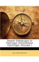 Traité Théorique Et Pratique D'économie Politique, Volume 1