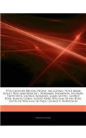 Articles on 19th-Century British People, Including: Peter Mark Roget, William Herschel, Benjamin Thompson, Richard Trevithick, George Romanes, James South, George Busk, Samuel Gobat, Alfred Kerr, Will