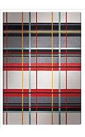 Kensington (Mad for Plaid) Midi Unlined Hardcover Journal (Elastic Band Closure)