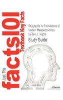 Studyguide for Foundations of Modern Macroeconomics by Heijdra, Ben J., ISBN 9780199210695