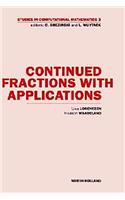 Continued Fractions with Applications