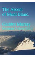 The Ascent of Mont Blanc.