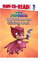 Owlette and the Giving Owl: Ready-To-Read Level 1