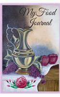 My Food Journal: Daily Foods breakfast, lunch, supper, and snacks