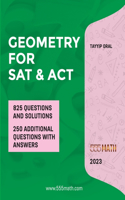 GEOMETRY for SAT and ACT: 825 Questions with Solutions