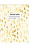 Composition Notebook College Ruled: Beige Watercolor (School Notebooks)