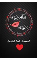Twenty Five Bucket List Journal