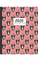 2020 Monthly & Weekly Planner