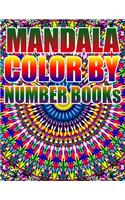 Mandala Color by Number Books
