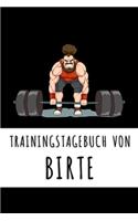 Trainingstagebuch von Birte