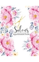 Salons Appointment book weekly and monthly: 2020 Jan-Dec Salon Appointment Book Weekly and Daily Planner for Salons, Hair Stylists, Nail Technicians, Estheticians, Makeup Artists and more