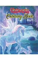 Unicorn Coloring Book: An Adult Coloring Book with Magical Animals, Cute Princesses, and Fantasy Scenes for Relaxatio