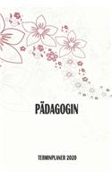Pädagogin - Terminplaner 2020: Organizer und Planer mit individuellem Cover - Geschenk für Büro, Arbeitskollegen, Kollegen und Mitarbeiter - Terminkalender, Taschenkalender, Woche