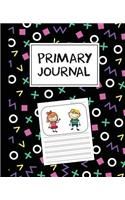 Primary Journal: 7.5x9.25 Over 100 Pages Draw and Write Journal - Composition Book For Kids (Grade K-2) - Draw On Top and Ruled Bottom Half: Primary Composition Jour(1 Primary Journal)