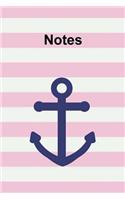 Notes: 120 Page Blank Lined College Ruled Journal/Notebook