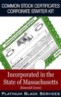 Common Stock Certificates Corporate Starter Kit