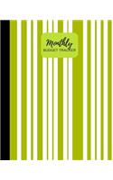 Monthly Budget Tracker: Personal Income & Expense Notebook Organizer Includes Savings Goals, Fixed & Other Expenses, Monthly & Yearly Calendar Planning 8x10 Inches(8 Budgeting)