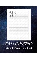 Calligraphy Lined Practice Pad