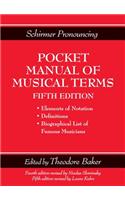 Pocket Manual Of Musical Terms