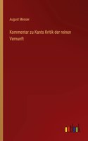 Kommentar zu Kants Kritik der reinen Vernunft