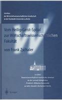 Vom Heilig-Geist-Spital Zur Wirtschaftswissenschaftlichen Fakultät