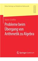 Probleme Beim Übergang Von Arithmetik Zu Algebra