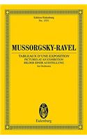 Pictures at an Exhibition: Instrumetnation by Maurice Ravel-study Score