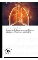 Apports de la Capnographie En Post Anesthésie En Pédiatrie