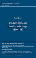 Deutsch-Polnische Literaturbeziehungen 1800-1850