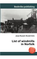 List of Windmills in Norfolk: (English)