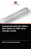Comportement du béton des tubes en PRF sous charge axiale