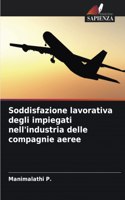 Soddisfazione lavorativa degli impiegati nell'industria delle compagnie aeree