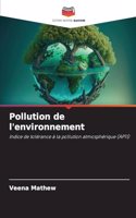 Pollution de l'environnement