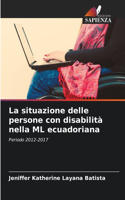 situazione delle persone con disabilità nella ML ecuadoriana