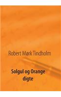 Solgul og orange