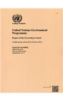 United Nations Environment Programme Report of the Governing Council: Twelfth Special Session (20-22 February 2012)