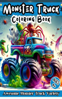 Monster Truck Coloring Book