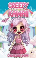 Creepy Kawaii Coloring Book: Cute, Spooky, and Horror Coloring Pages for Teens and Adults