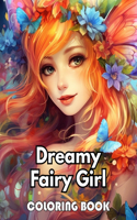 Dreamy Fairy Girl Coloring Book