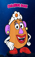 Coloring Book: Pixar Toy Story Mrs. Potato Head Big Portrait, Children Coloring Book, 100 Pages to Color