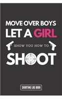 Shooting Log Book for Women - White Cover