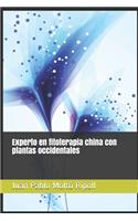 Experto en fitoterapia china con plantas occidentales