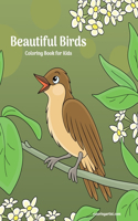 Beautiful Birds Coloring Book for Kids