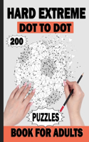 200 Hard Extreme Dot To Dot Puzzles Book For Adults: Fun and Challenging dot to dot Puzzles of Birds, Flowers, Butterflies, Animals, Sports, Christmas, Sea Life And More