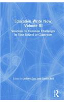 Education Write Now, Volume III